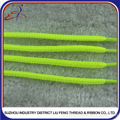Custom Colored Shoe Lace With Plastic tips